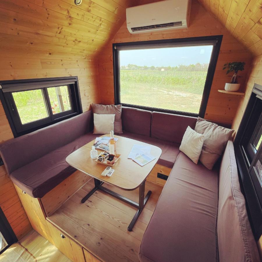 איגוס-מורטס Myinsolite - Tiny-House, Jacuzzi, Brasero, Piscine מראה חיצוני תמונה