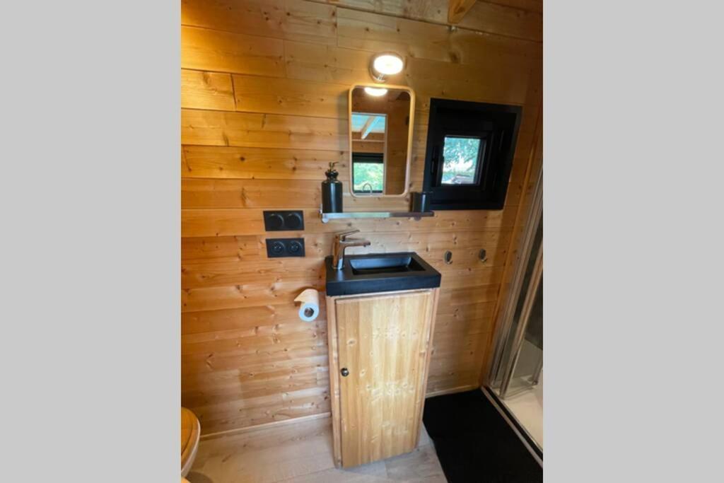 איגוס-מורטס Myinsolite - Tiny-House, Jacuzzi, Brasero, Piscine מראה חיצוני תמונה